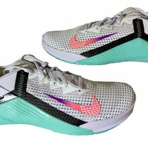 Nike Metcon 6 FlyEase 'Grey Oracle Aqua' (Women's) – Size 12 (DB3794-020)